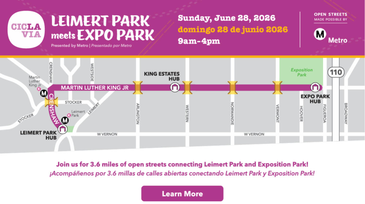 ciclavia route map