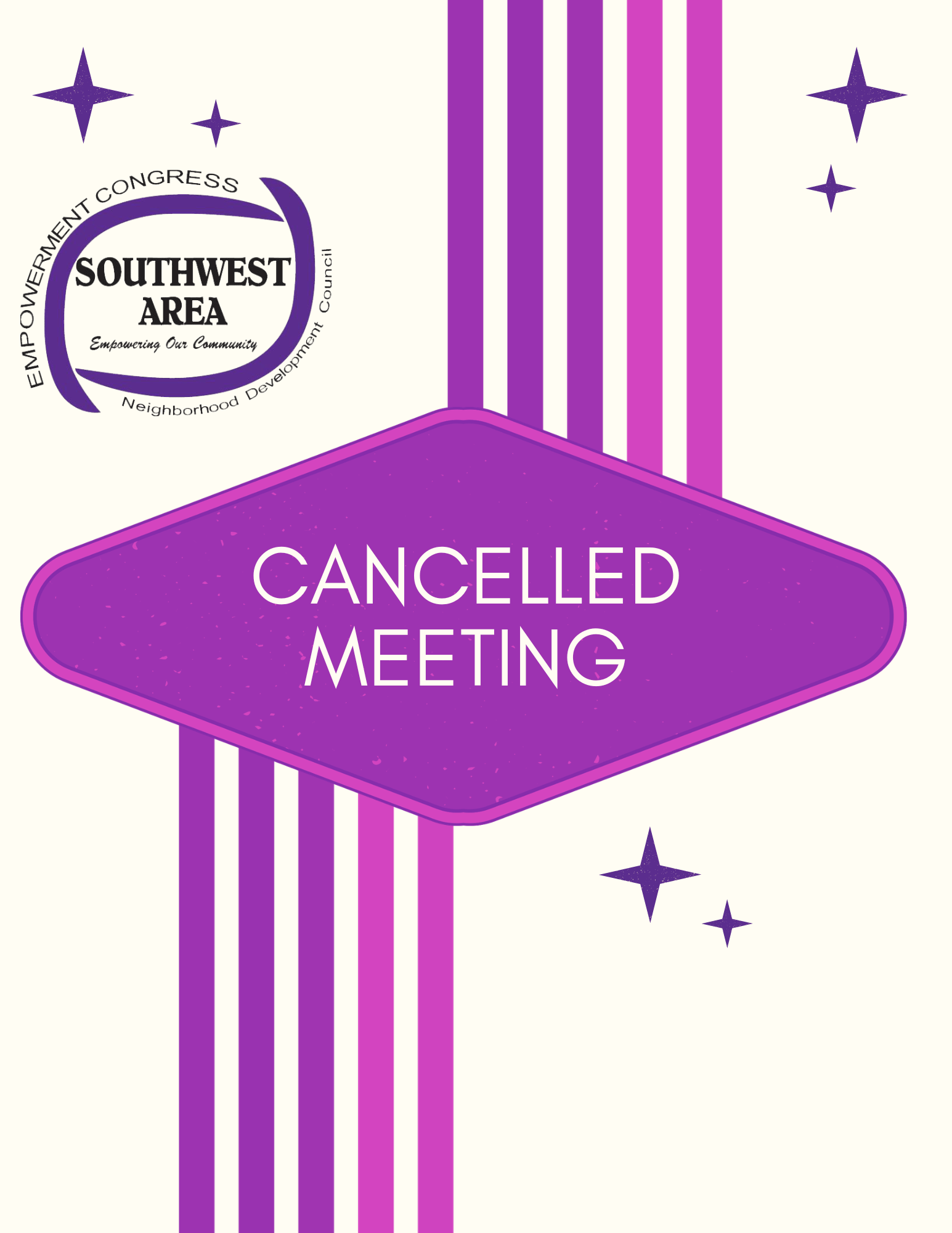 cancelled meeting